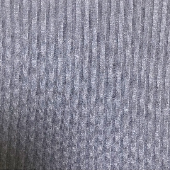 ANTHROPOLOGIE LEA & VIOLA Navy Tiered Long Sleeve Rib-Knit Dress Size Large - Picture 9 of 15